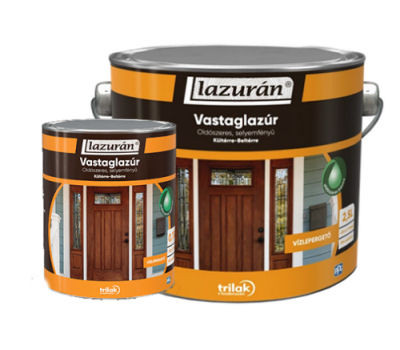 Lazurán selyemfényű vastaglazúr teak   0,75 L