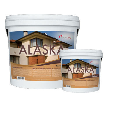 Graymix Alaska exterior homlokzatfesték fehér 4L